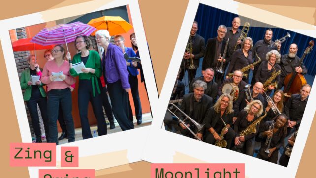 Dubbelconcert Zing & Swing en Moonlight Bigband