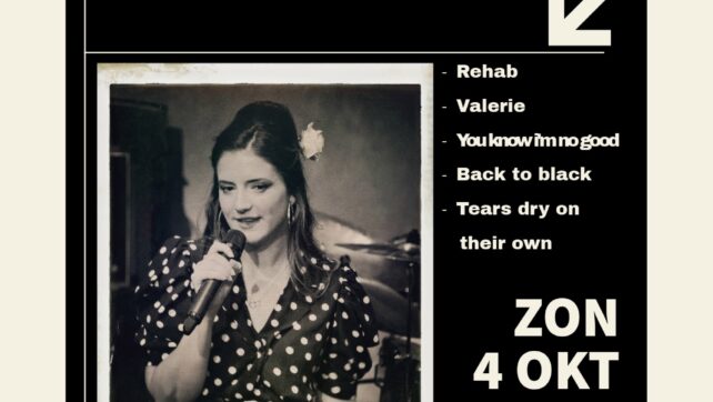 Tribute to Amy Winehouse komt naar het Atlas Theater!